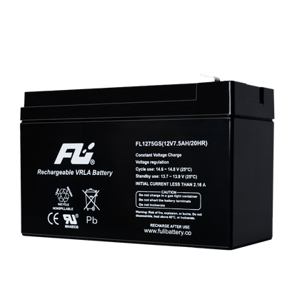 Baterías Sellada 12V 7.5AH Fulibattery