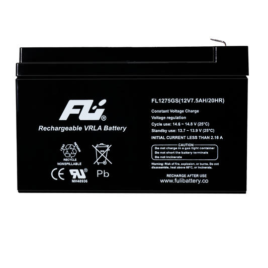 Baterías Sellada 12V 7.5AH Fulibattery
