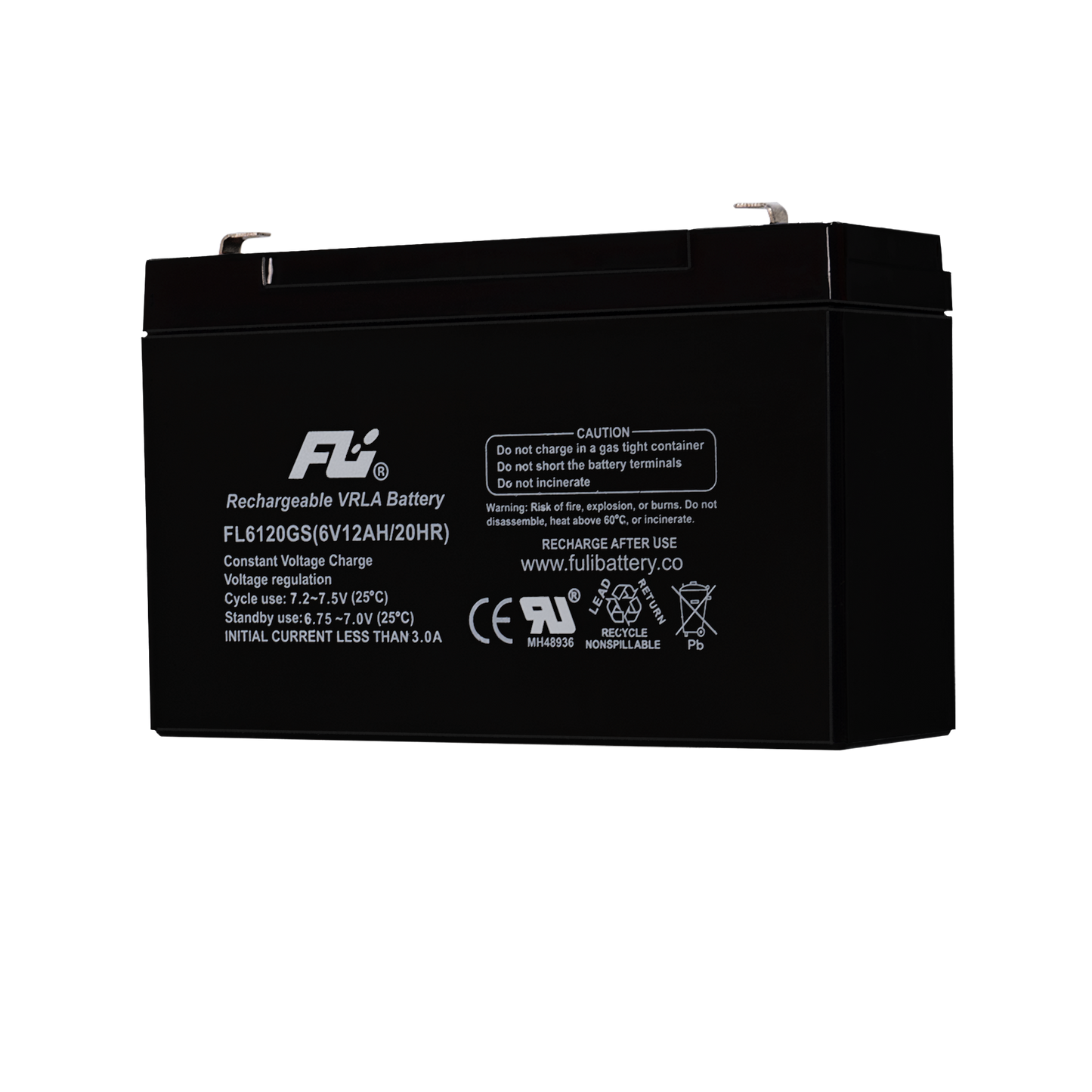 Baterías Sellada 6V 12AH Fulibattery