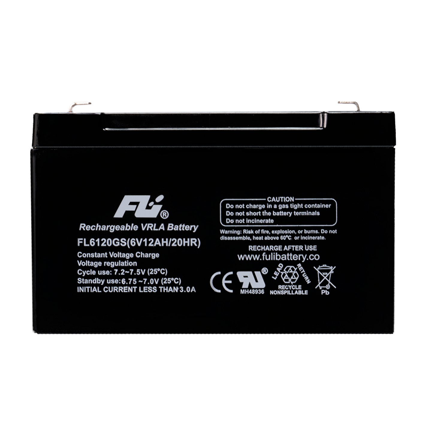 Baterías Sellada 6V 12AH Fulibattery