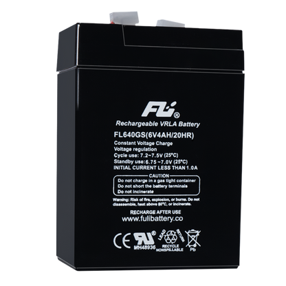 Baterías Sellada 6V 4AH Fulibattery