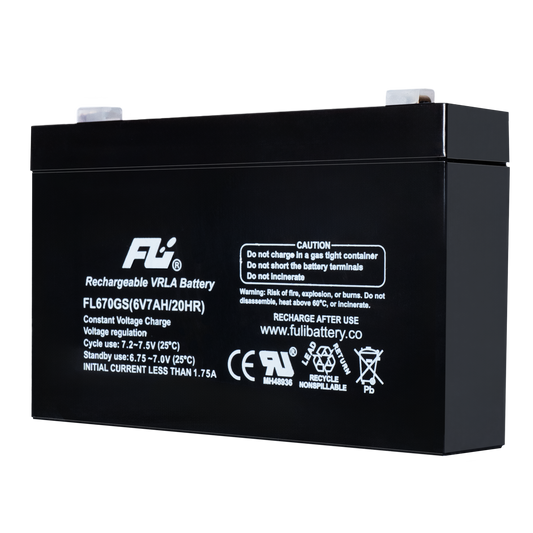 Baterías Sellada 6V 7AH Fulibattery