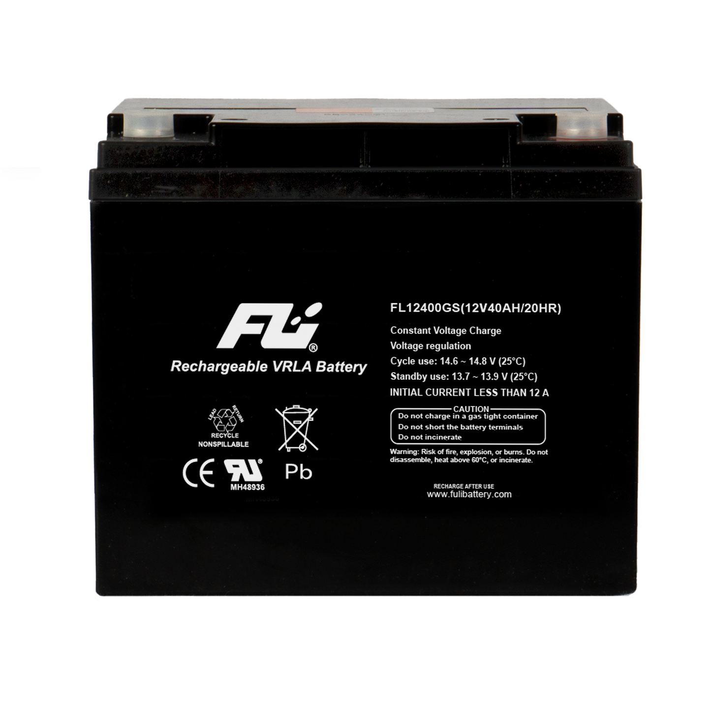 Baterías Sellada 12V 40AH Fulibattery