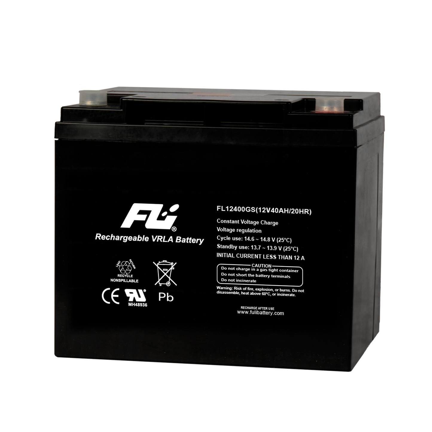 Baterías Sellada 12V 40AH Fulibattery