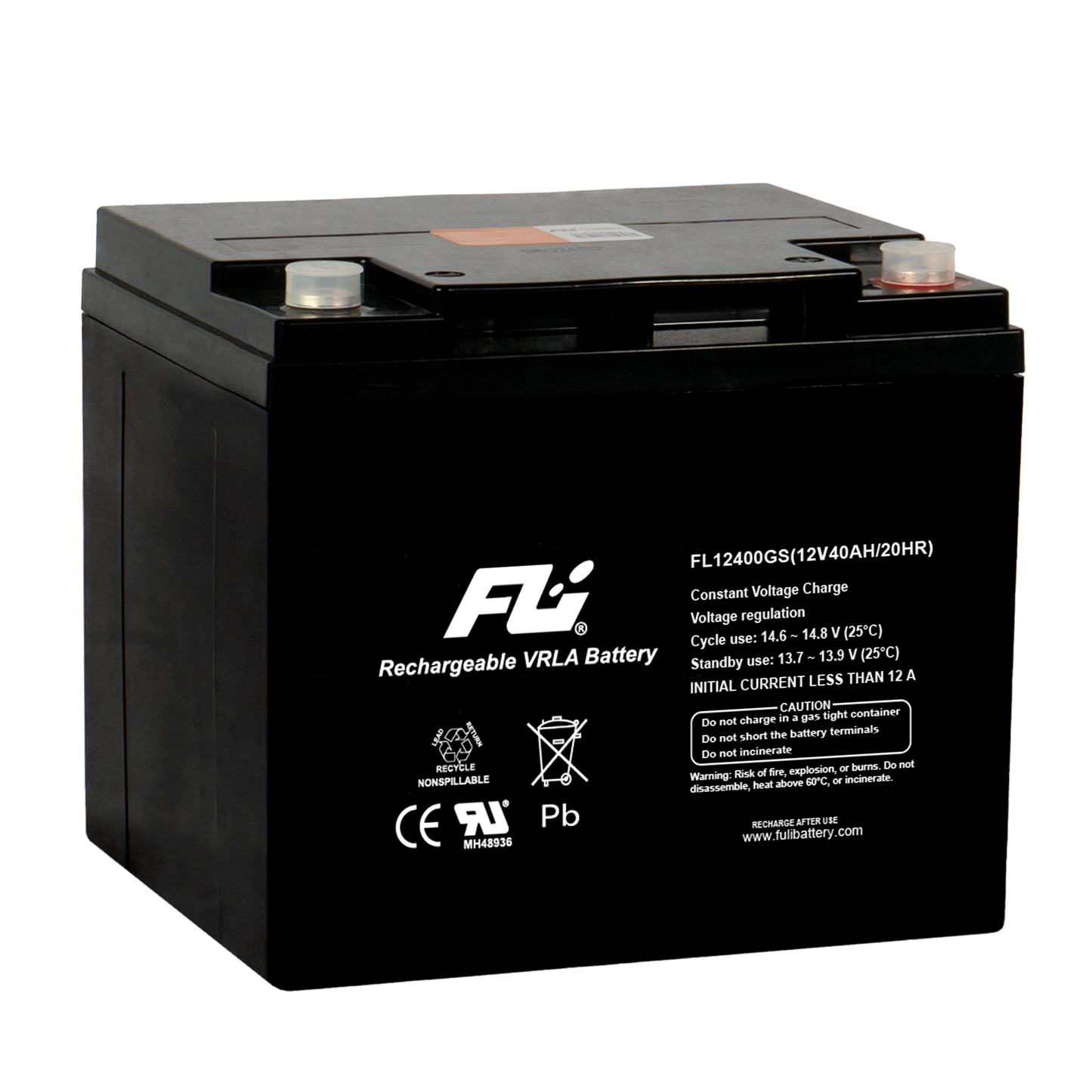 Baterías Sellada 12V 40AH Fulibattery