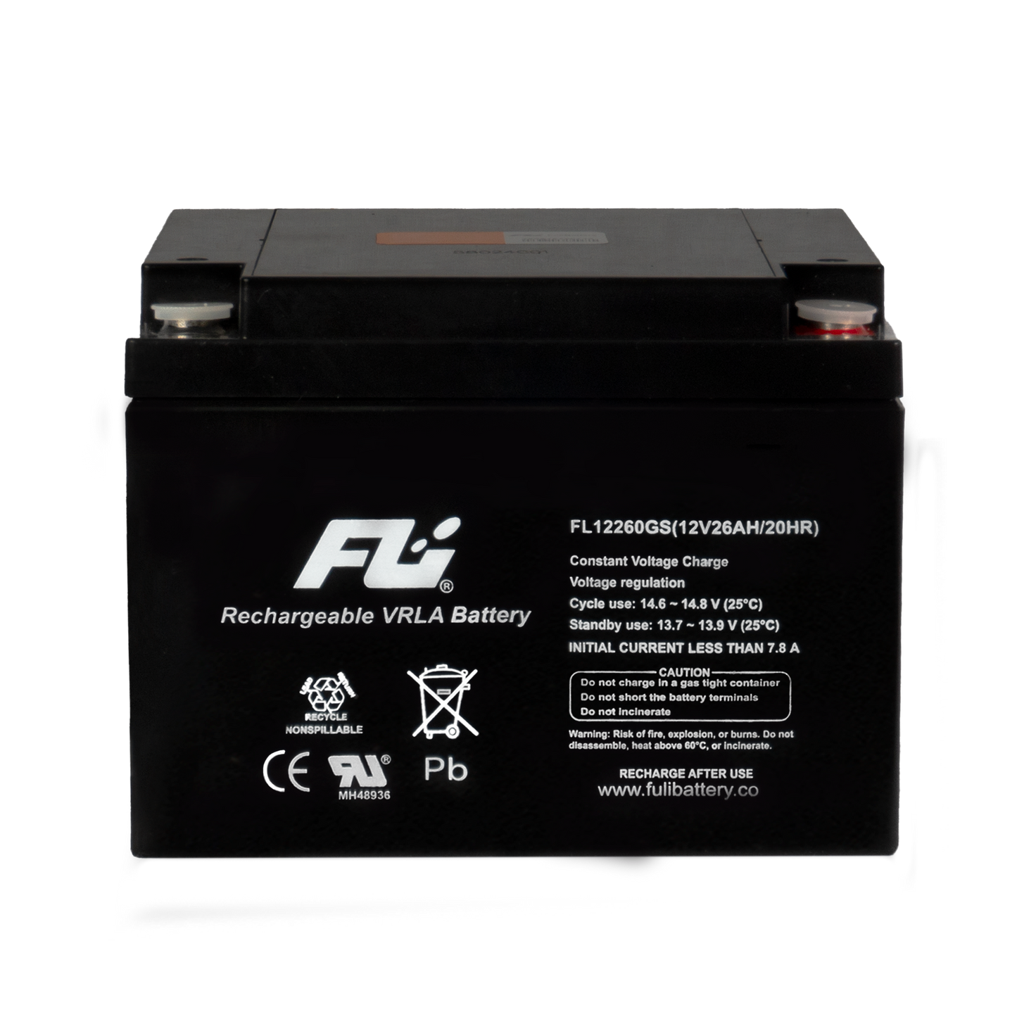 Baterías Sellada 12V 26AH Fulibattery