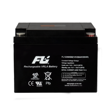 Baterías Sellada 12V 26AH Fulibattery