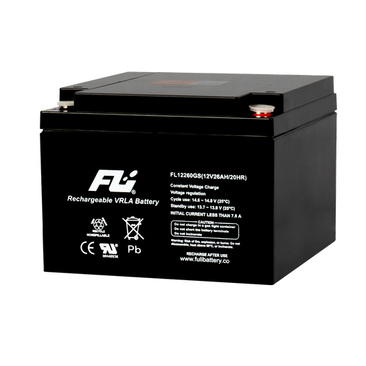 Baterías Sellada 12V 26AH Fulibattery