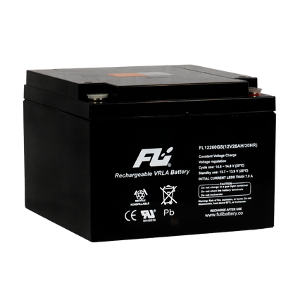 Baterías Sellada 12V 26AH Fulibattery